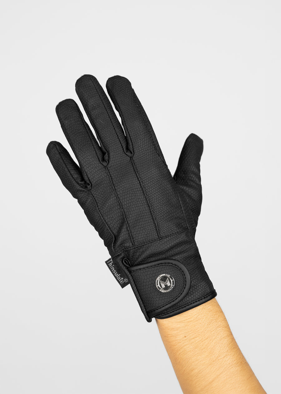 Koa Winter Riding Gloves (Black)