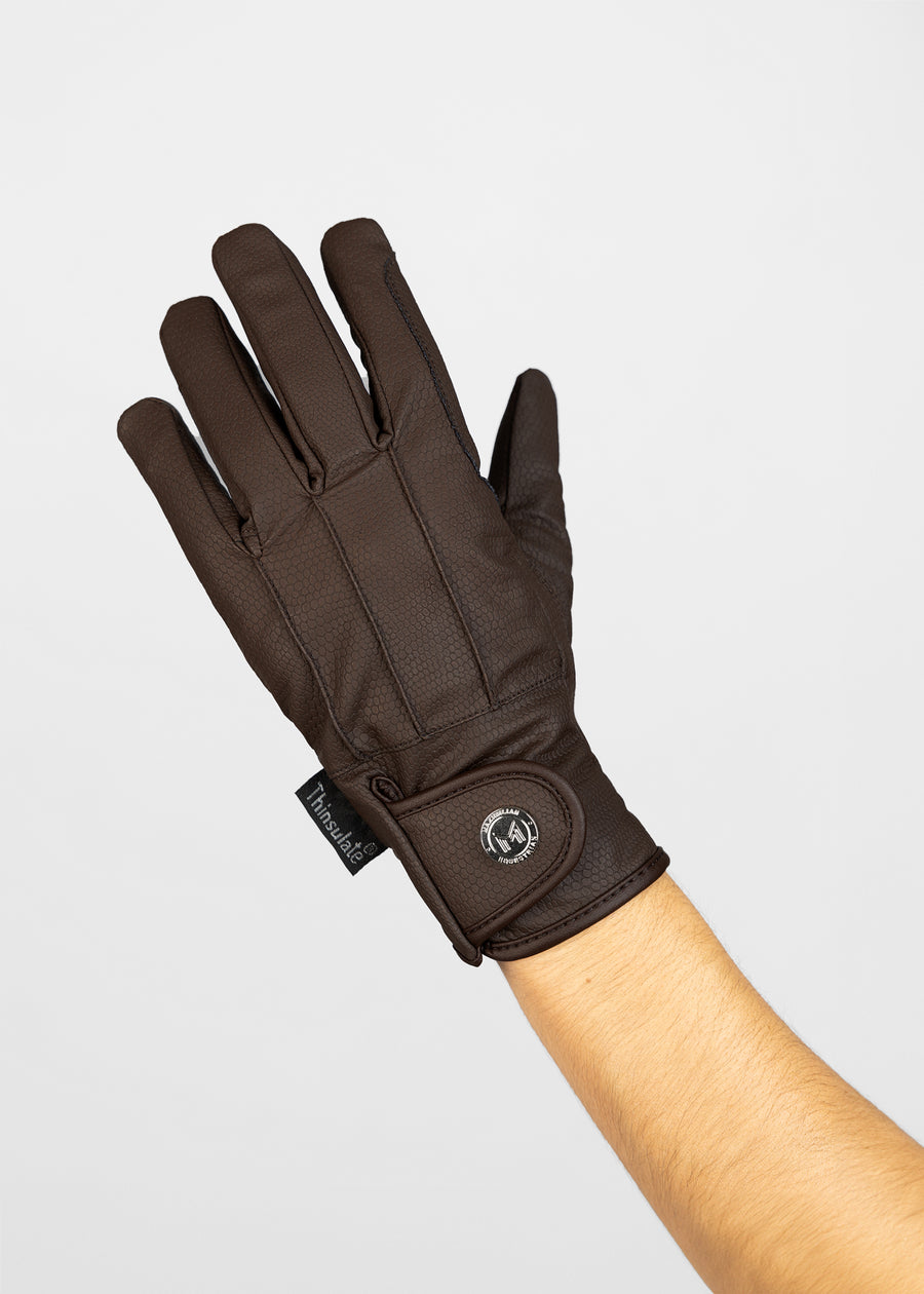 Koa Winter Riding Gloves (Chocolate)