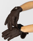 Koa Winter Riding Gloves (Chocolate)