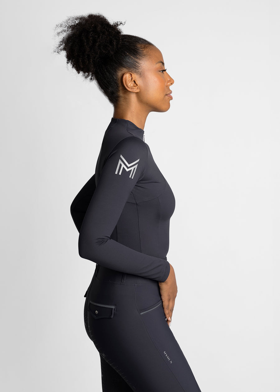 Long Sleeve Base Layer (Charcoal Grey)