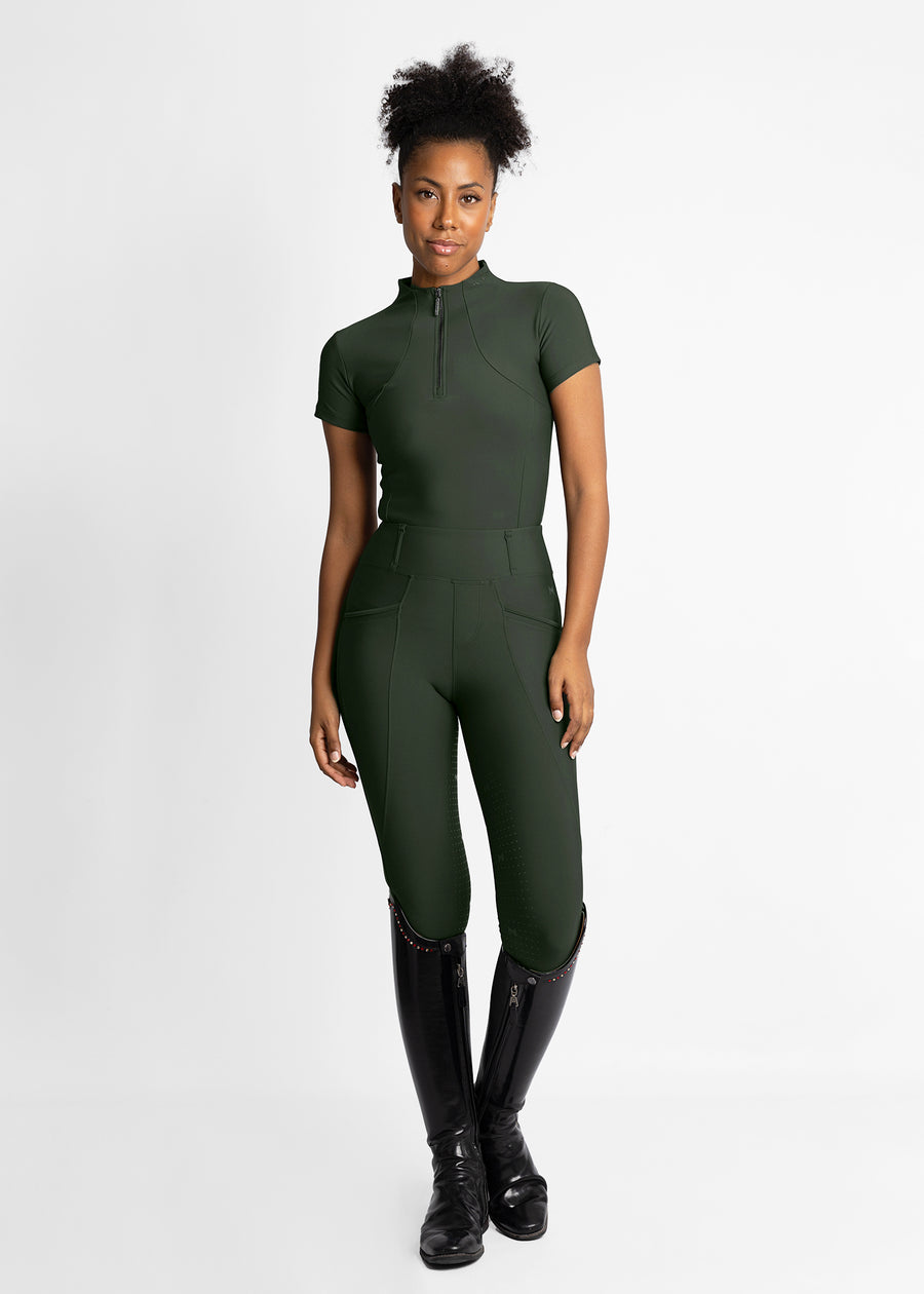 Short Sleeve Base Layer (Hunter Green)