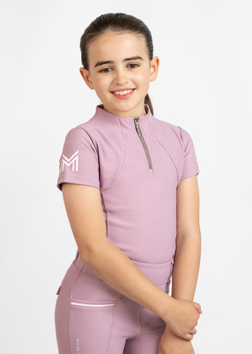 YR Short Sleeve Base Layer (Mauve)