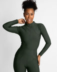 Long Sleeve Base Layer (Hunter Green)