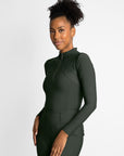 Long Sleeve Base Layer (Hunter Green)