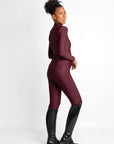 Long Sleeve Base Layer (Burgundy)