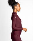 Long Sleeve Base Layer (Burgundy)