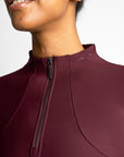 Long Sleeve Base Layer (Burgundy)