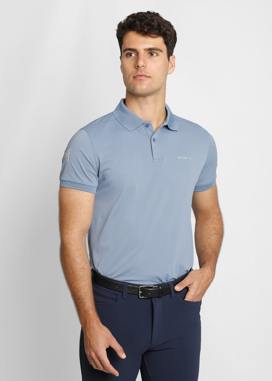 Blaze Polo Shirt (Steel Blue)