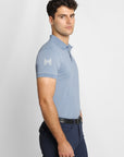 Blaze Polo Shirt (Steel Blue)