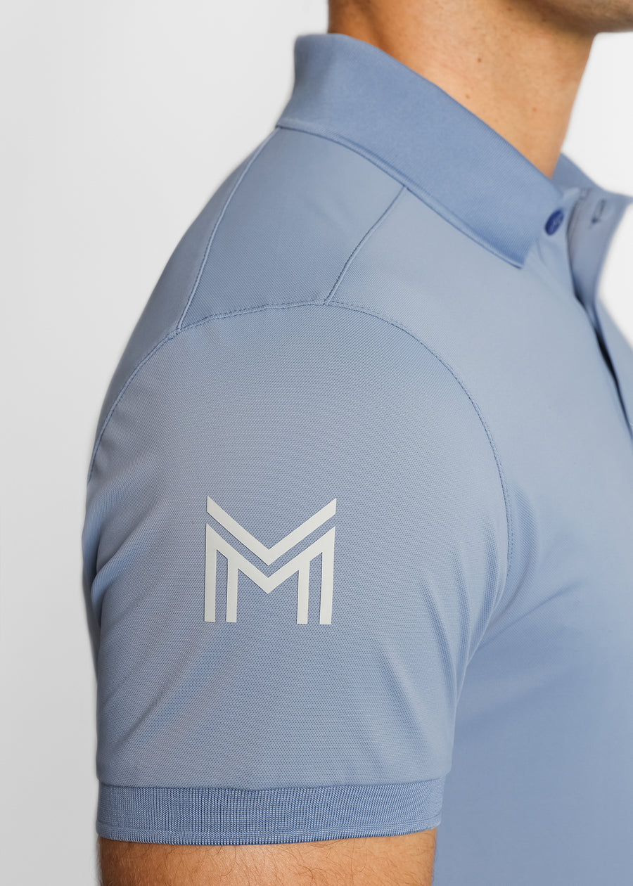 Blaze Polo Shirt (Steel Blue)