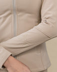 Vera Fleeced Jacket (Beige)