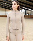 Contour Fleeced Jacket (Beige)