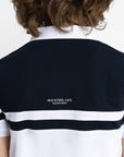 YR Glee Polo Shirt (White/Navy)