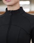 Contour Fleeced Jacket (Black)