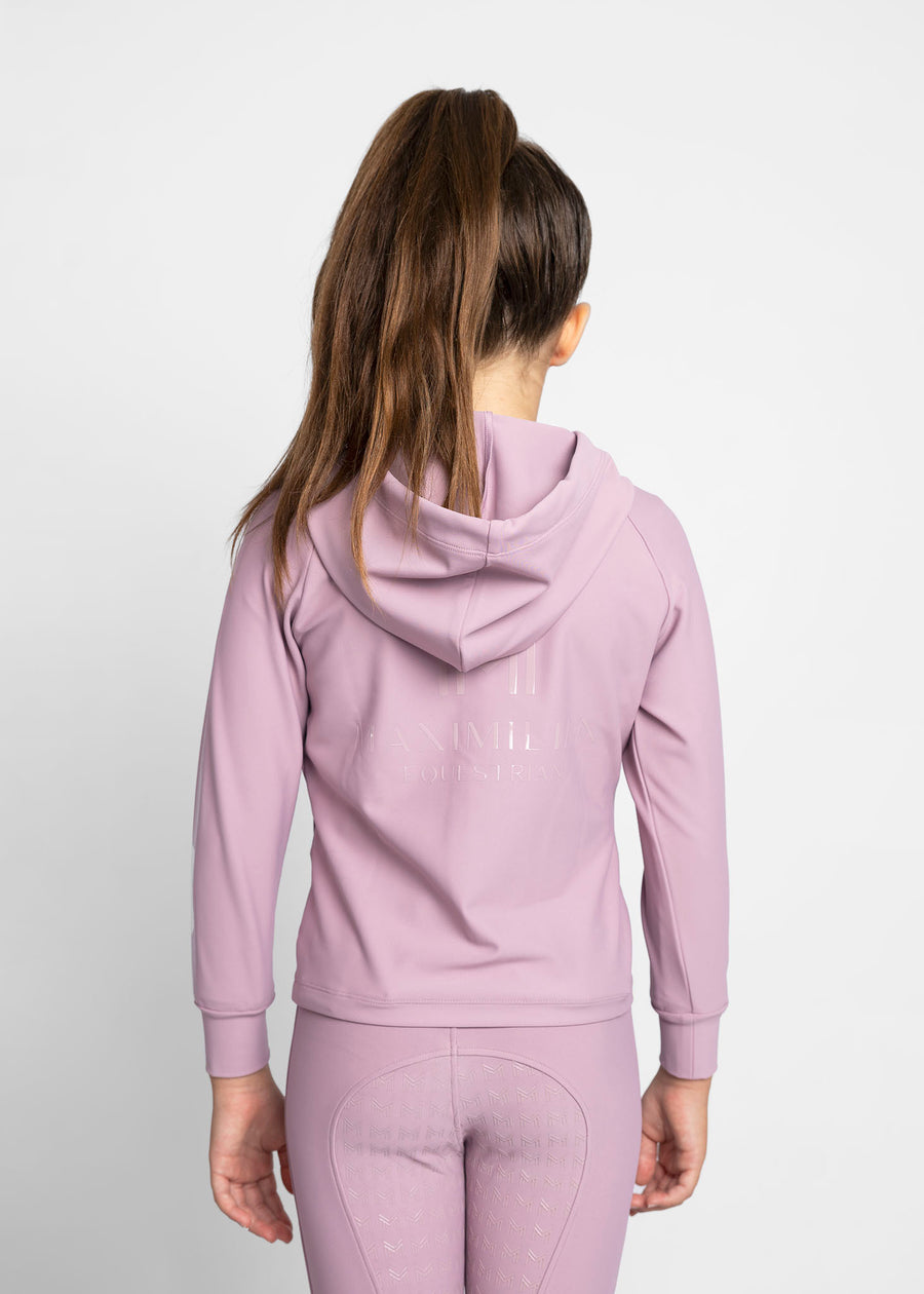 YR Reflection Zip Hoodie (Mauve)