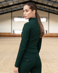 Contour Fleeced Jacket (Emerald)