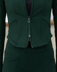 Contour Fleeced Jacket (Emerald)