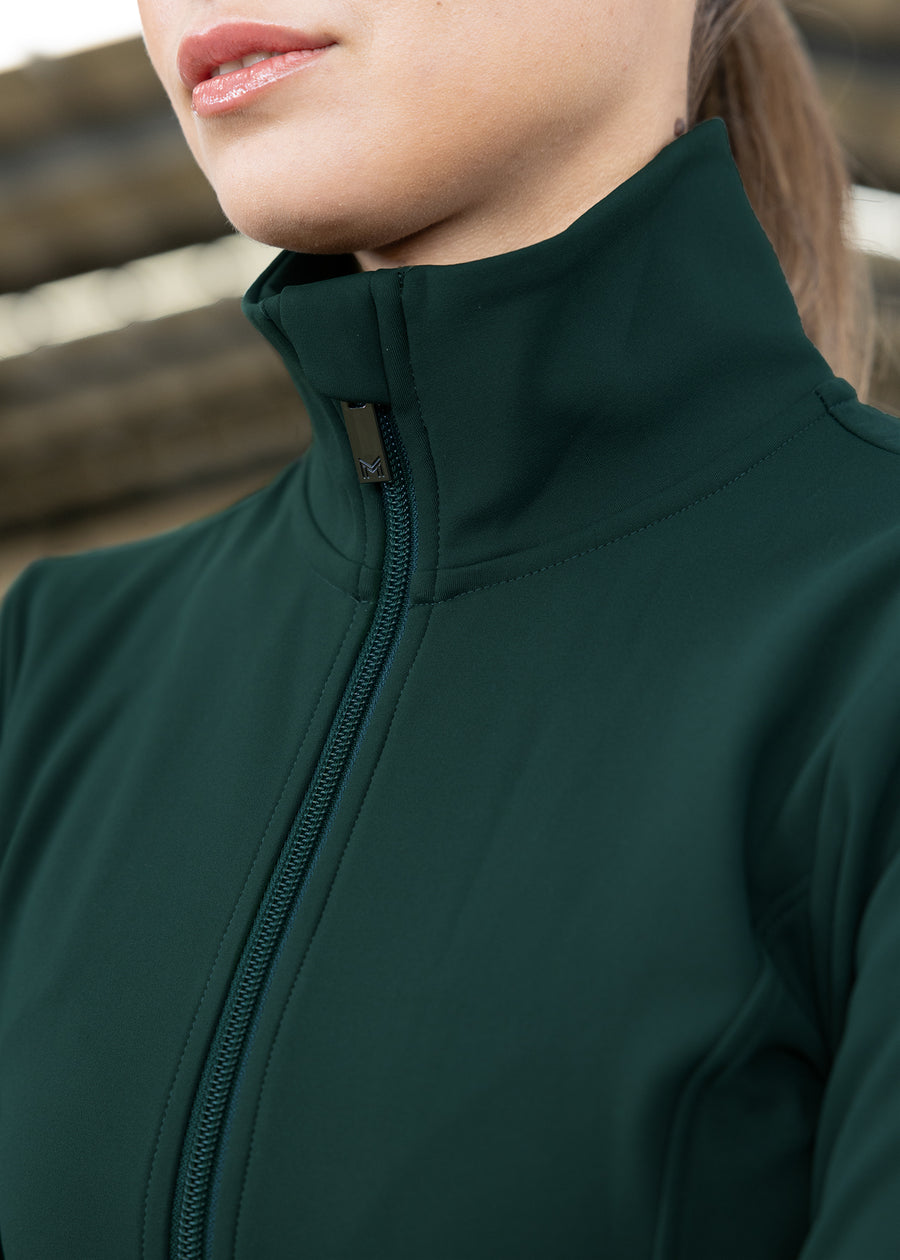 Vera Fleeced Jacket (Emerald)