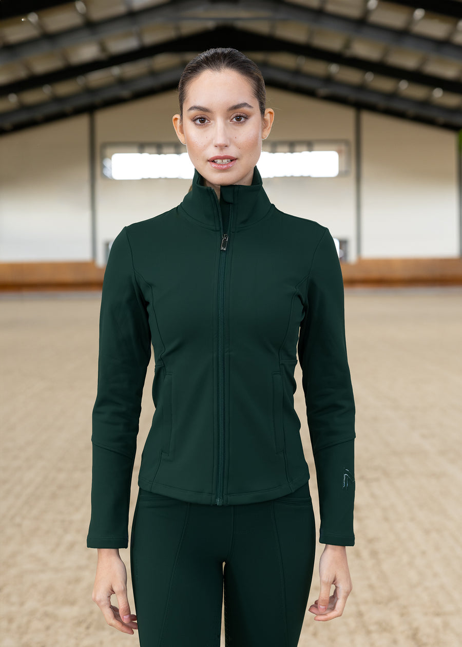 Vera Fleeced Jacket (Emerald)