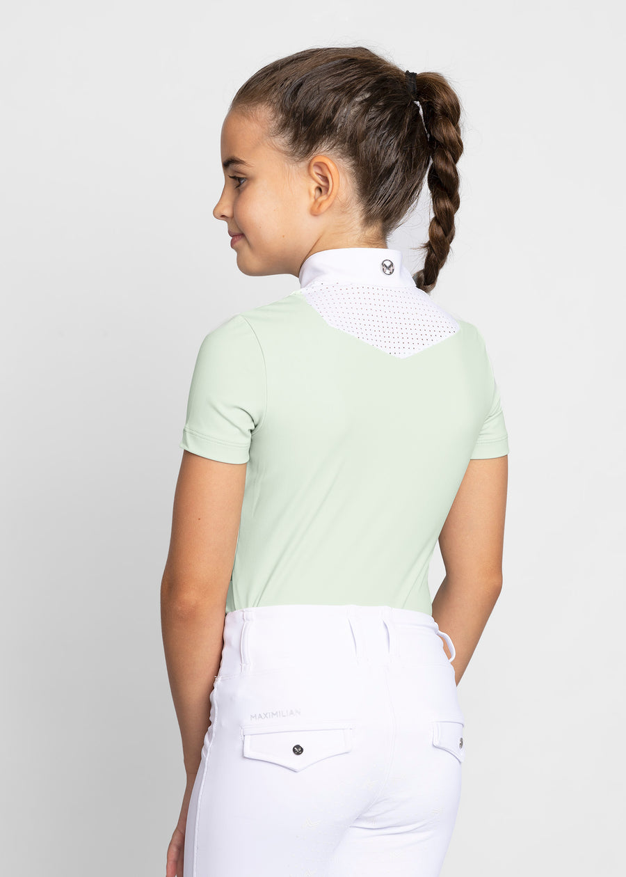 YR Sienna Short Sleeve Show Shirt (Sage Green)