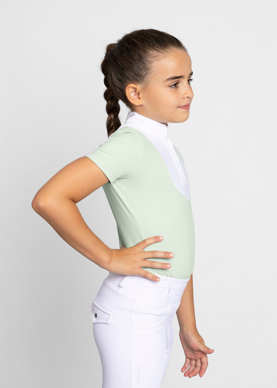 YR Sienna Short Sleeve Show Shirt (Sage Green)