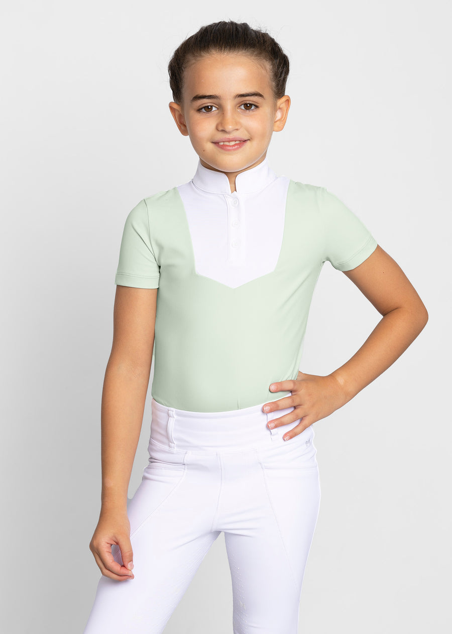 YR Sienna Short Sleeve Show Shirt (Sage Green)