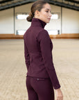 Vera Fleeced Jacket (Burgundy)