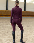 Contour Fleeced Jacket (Burgundy)