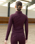 Contour Fleeced Jacket (Burgundy)