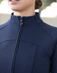 Contour Fleeced Jacket (Navy)