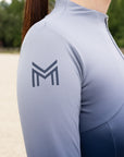 Ombré Long Sleeve Base Layer (Navy)