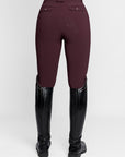 Geo Breeches (Burgundy)