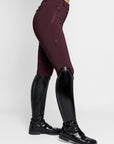 Geo Breeches (Burgundy)