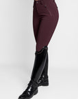 Geo Breeches (Burgundy)