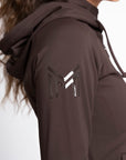 Reflection Zip Hoodie (Chocolate)