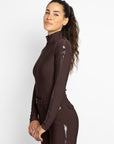 Reflection Long Sleeve Base Layer (Chocolate)