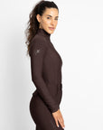 Reflection Long Sleeve Base Layer (Chocolate)