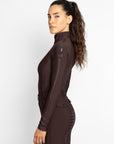 Reflection Long Sleeve Base Layer (Chocolate)