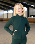 YR Vera Fleeced Jacket (Emerald)