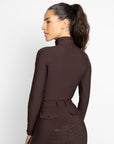 Reflection Long Sleeve Base Layer (Chocolate)