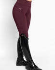 Studio Riding Leggings (Burgundy)