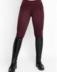 Studio Riding Leggings (Burgundy)