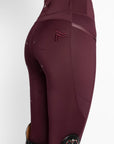 Studio Riding Leggings (Burgundy)