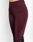 Studio Riding Leggings (Burgundy)