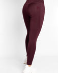 Studio Riding Leggings (Burgundy)