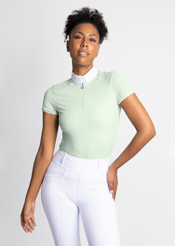 Air Short Sleeve Show Shirt (Sage Green)