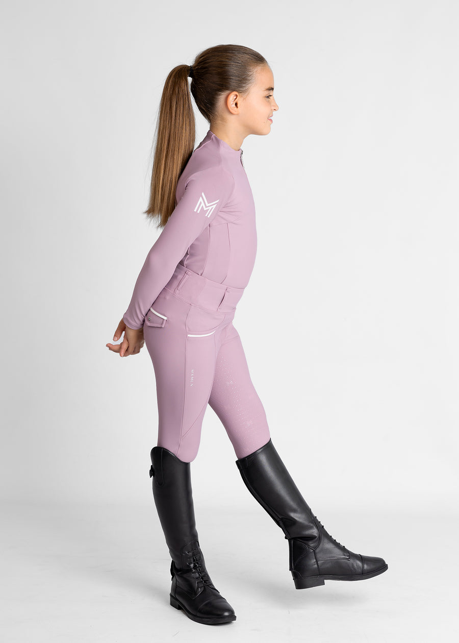 YR Pro Riding Leggings (Mauve)