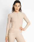 Long Sleeve Base Layer (Beige)