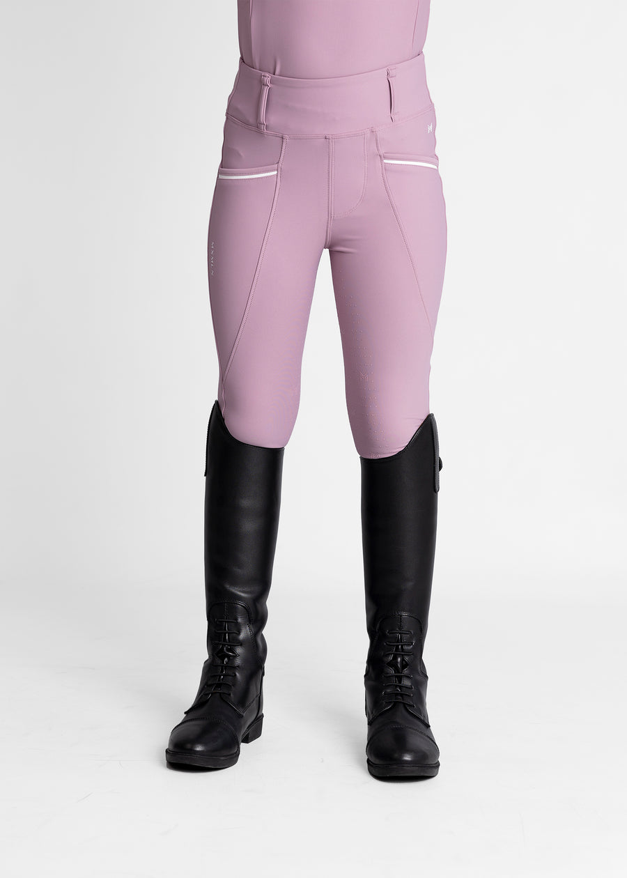 YR Pro Riding Leggings (Mauve)