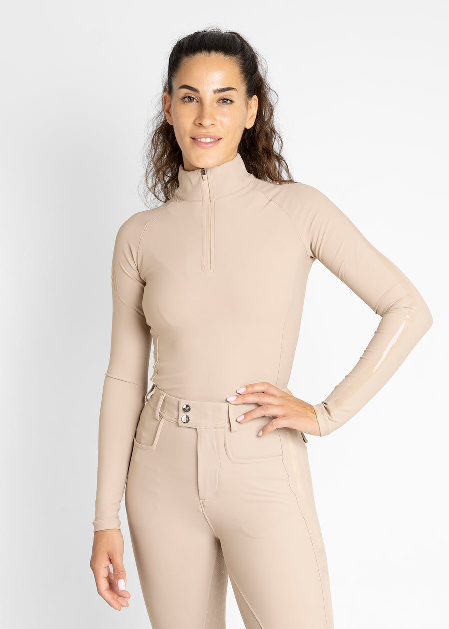 Reflection Long Sleeve Base Layer (Beige)